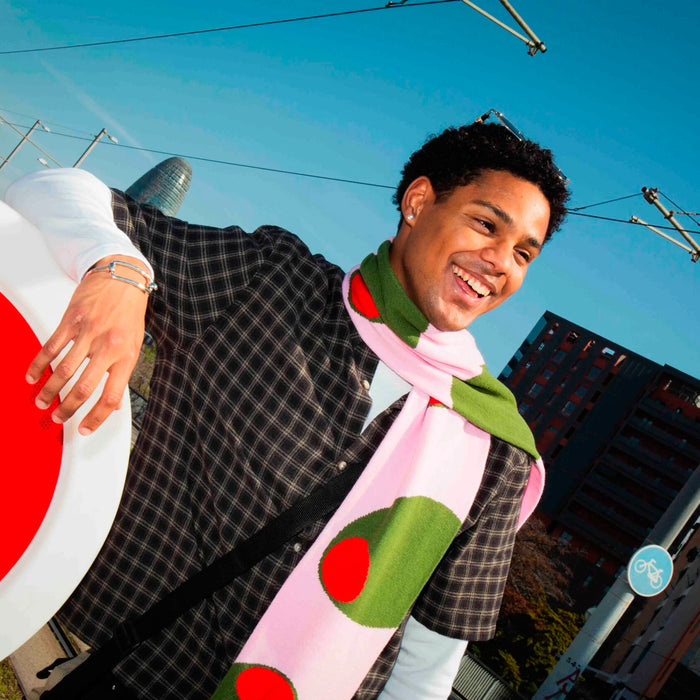 Bufanda Eat my socks - Olive