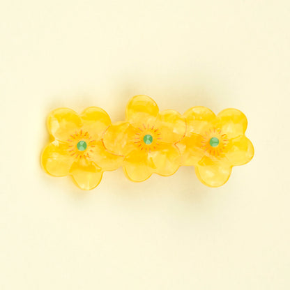 Pasador de pelo - Flor de mantequilla