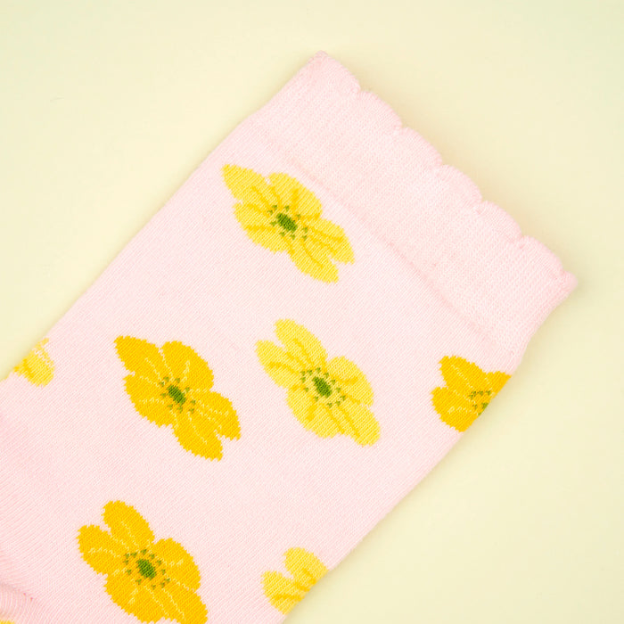 Calcetines - Flor de mantequilla