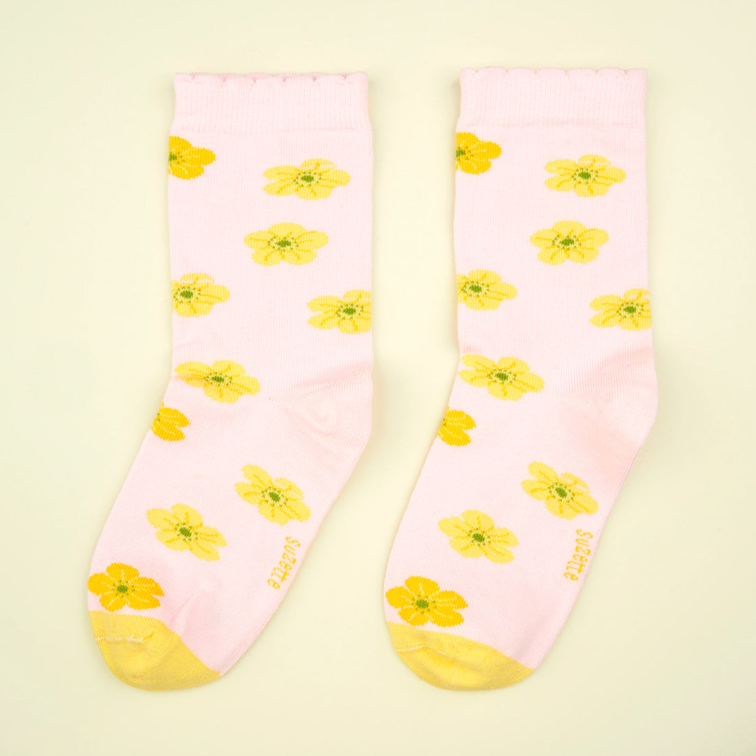 Calcetines - Flor de mantequilla