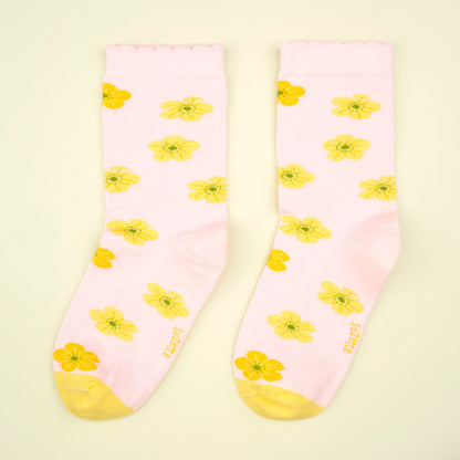 Calcetines - Flor de mantequilla