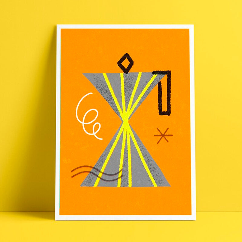 Print de Sara Marcos A3 - "Cafetera Italiana"