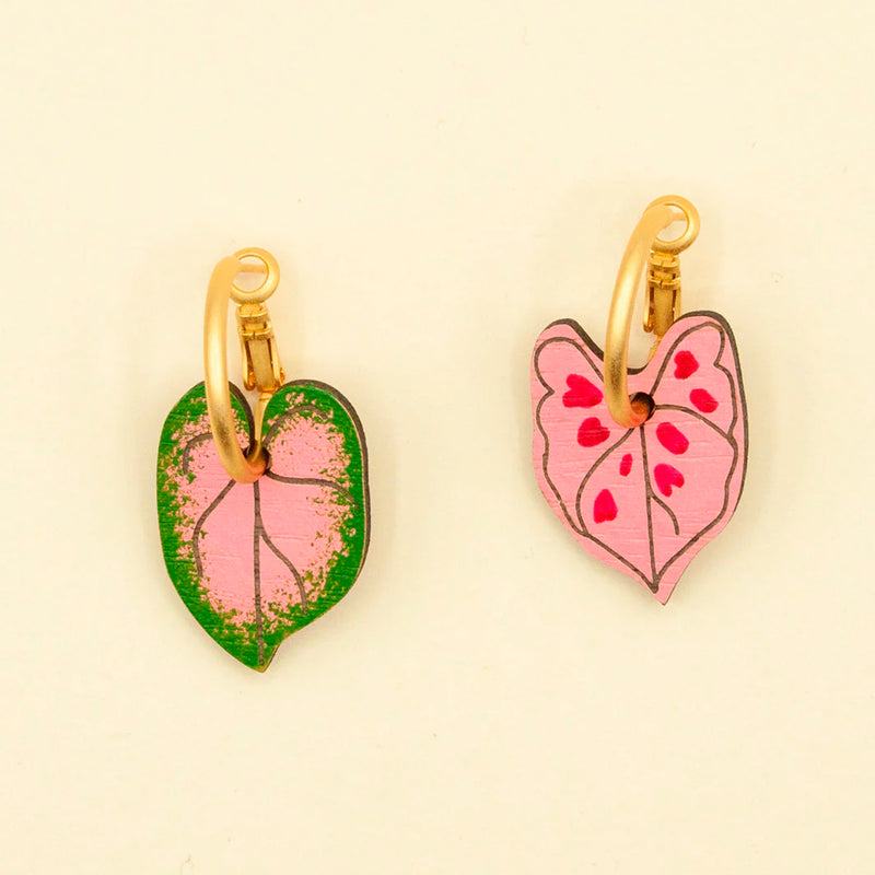 Pendientes de aro Materia Rica - Caladium