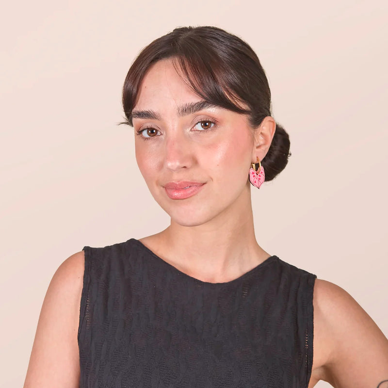 Pendientes de aro Materia Rica - Caladium