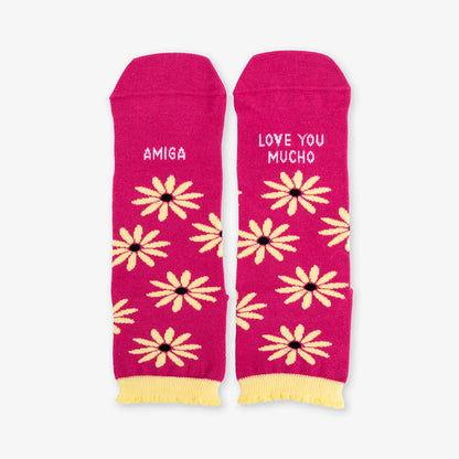 Calcetines UO - "Amiga, Love You Mucho" 🌼