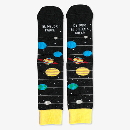 Calcetines UO - "El Mejor Padre de Todo el Sistema Solar" 🪐✨