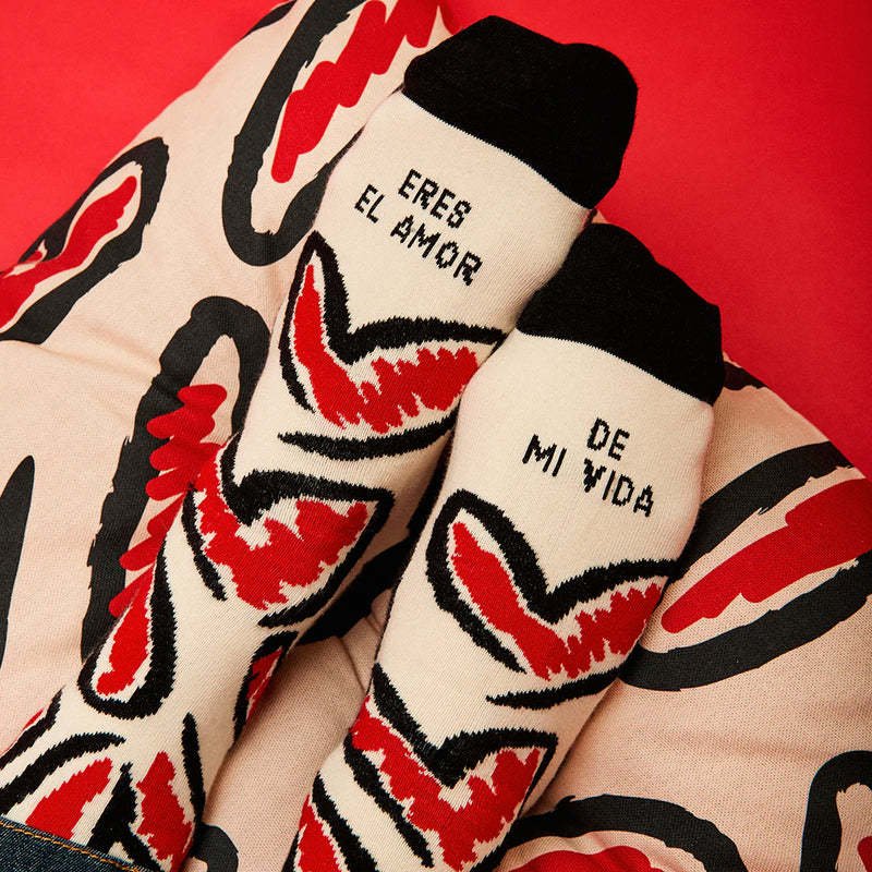 Calcetines UO - "Eres el amor de mi vida" 💗