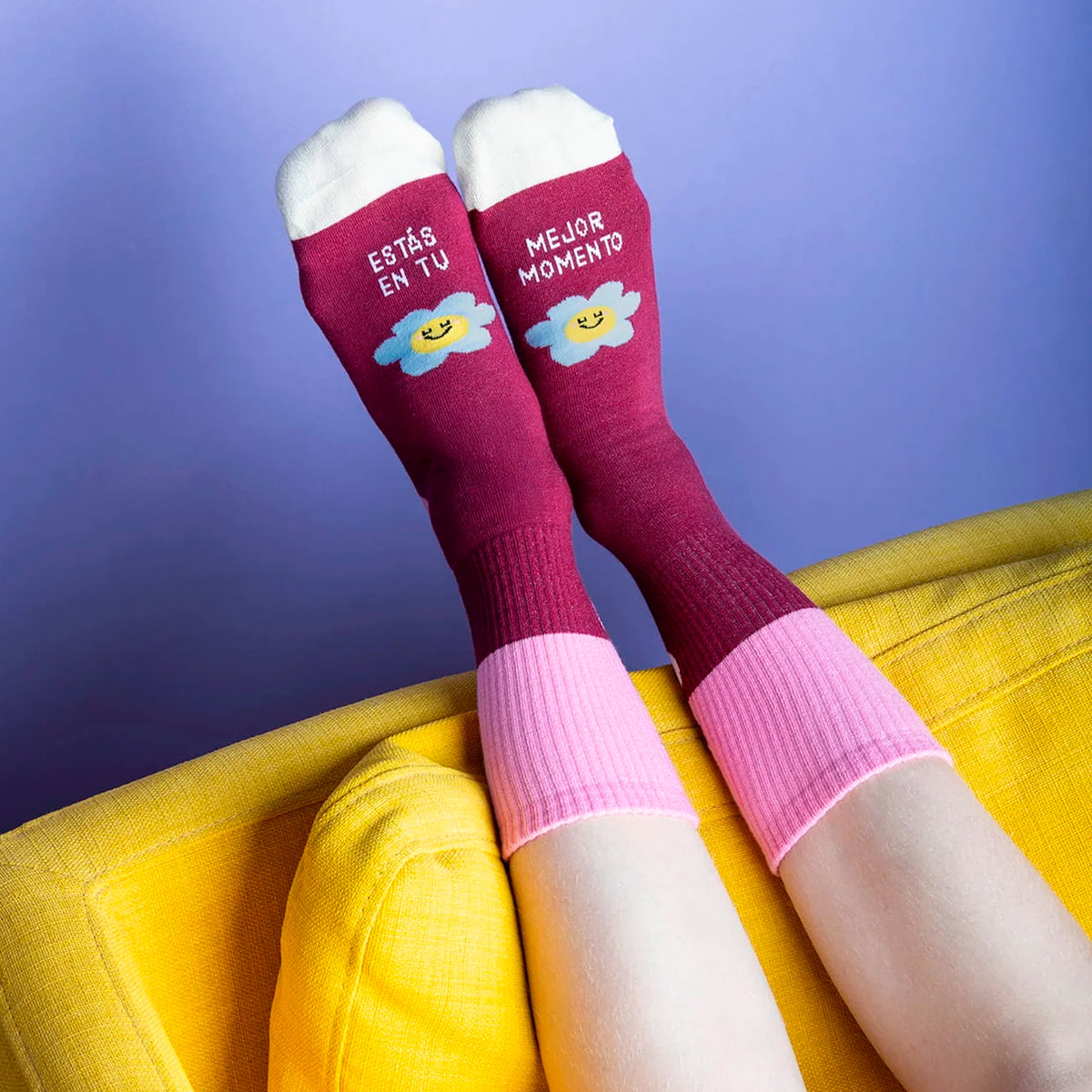 Calcetines UO - "Estás en tu mejor momento" 🌼