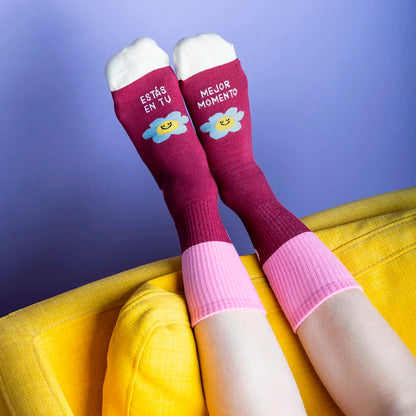 Calcetines UO - "Estás en tu mejor momento" 🌼