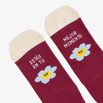 Calcetines UO - "Estás en tu mejor momento" 🌼