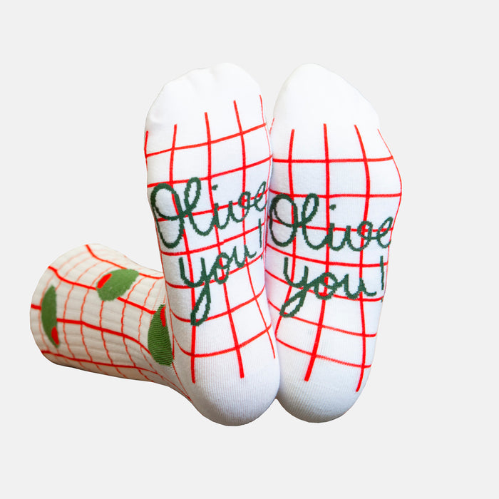 Calcetines Eat my socks - Olive