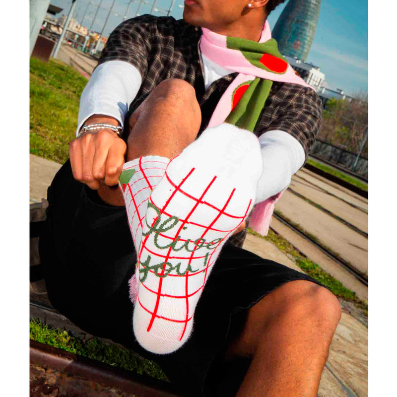 Calcetines Eat my socks - Olive