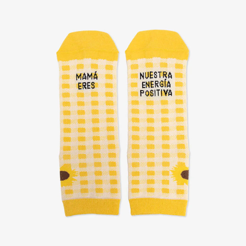 Calcetines UO - "Mamá, eres nuestra energía positiva" 🌻