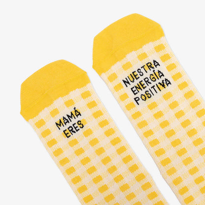 Calcetines UO - "Mamá, eres nuestra energía positiva" 🌻