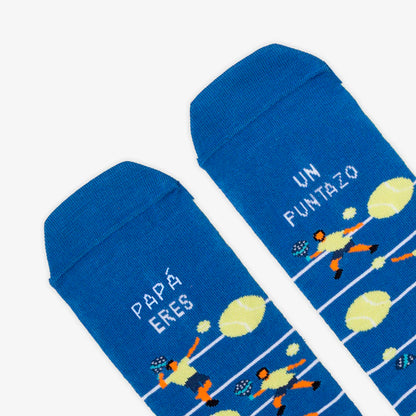 Calcetines UO - "Papá, eres un puntazo" 🎾