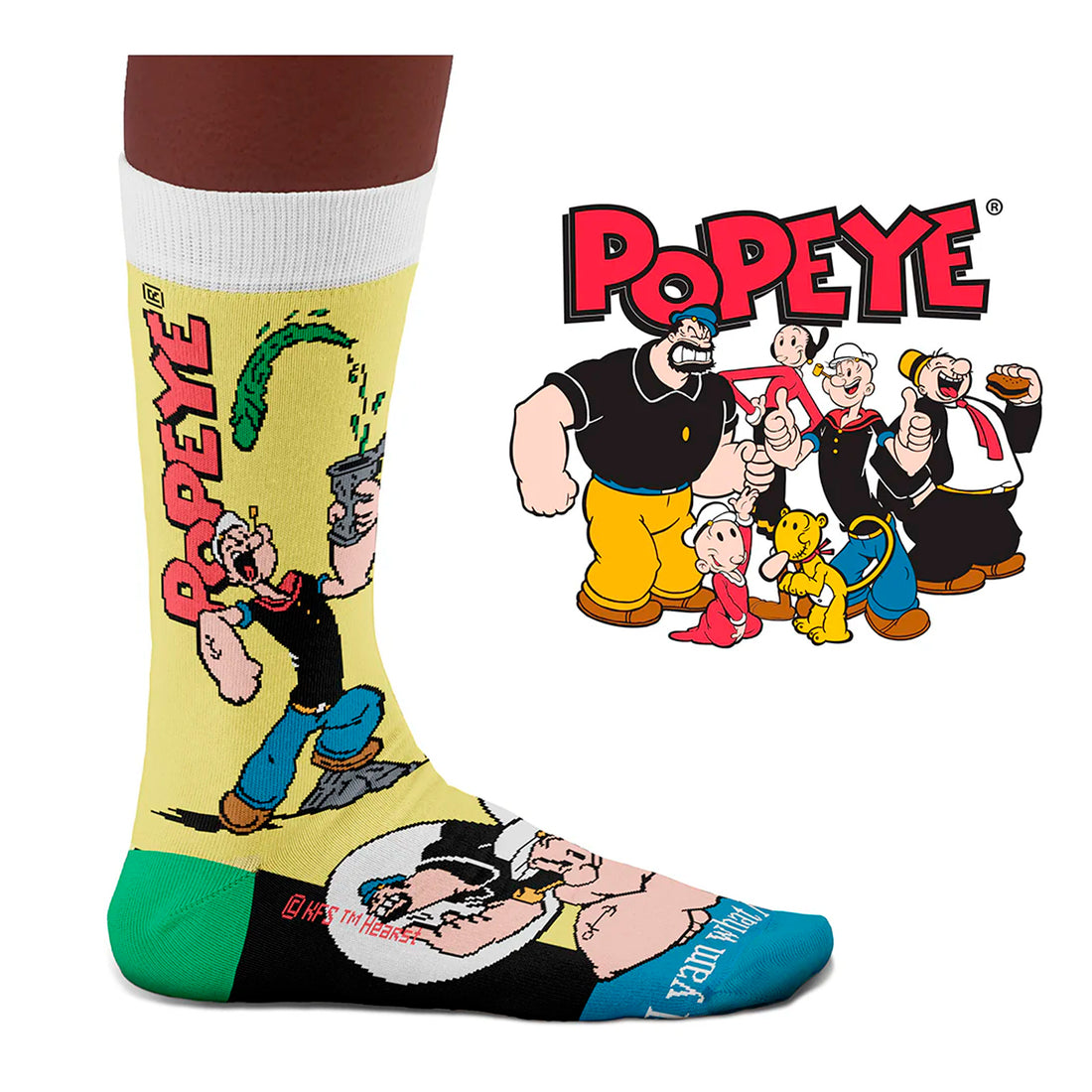 Calcetines - Popeye I yam what I yam 🥬💪