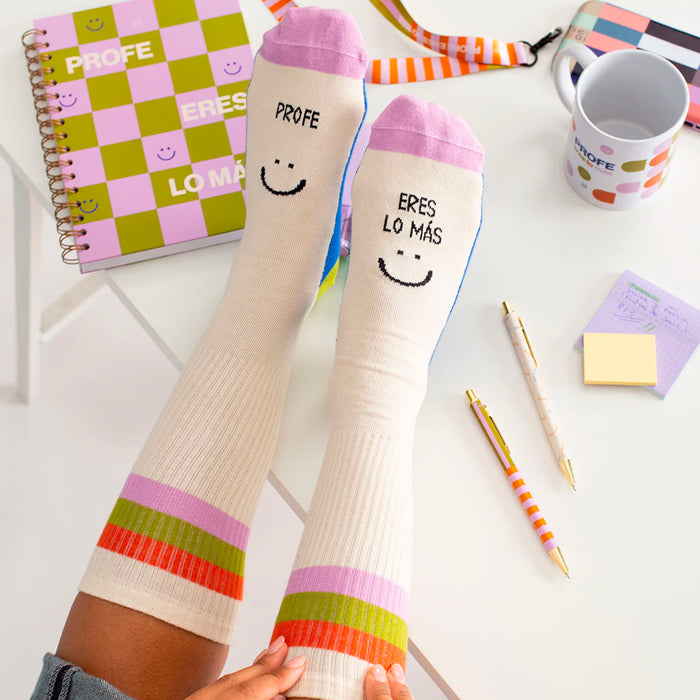 Calcetines UO - "Profe, eres lo más" 🙂