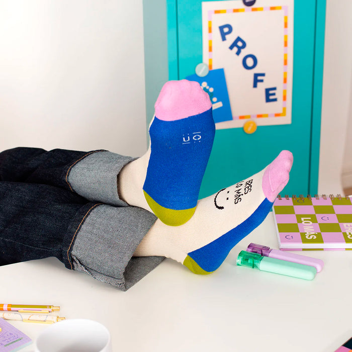 Calcetines UO - "Profe, eres lo más" 🙂