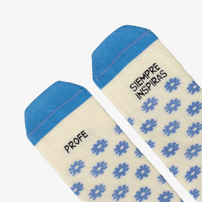 Calcetines UO - "Profe, siempre inspiras" 🌼