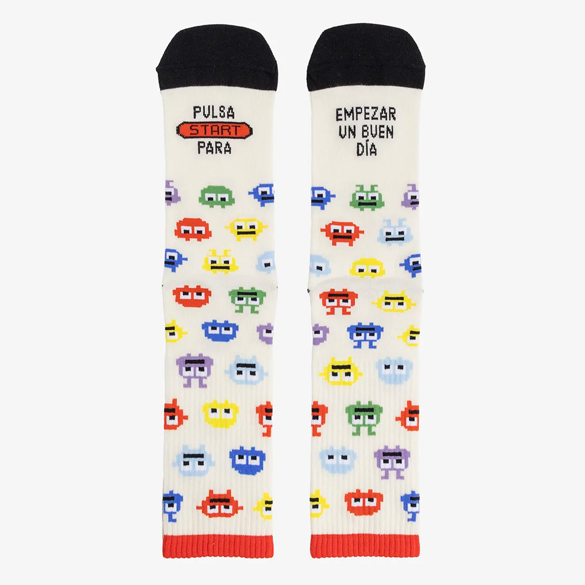 Calcetines UO - "Pulsa Start para empezar un buen día" 👾