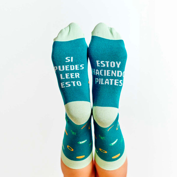 Calcetines - "Si puedes leer esto, estoy haciendo pilates"