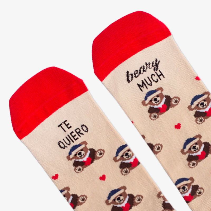 Calcetines UO - "Te quiero Beary much" 🧸