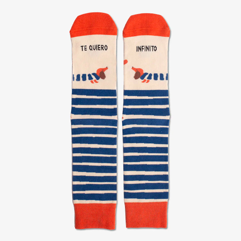 Calcetines UO - "Te quiero infinito"