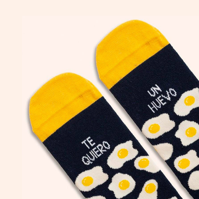 Calcetines - "Te quiero un huevo" 🍳