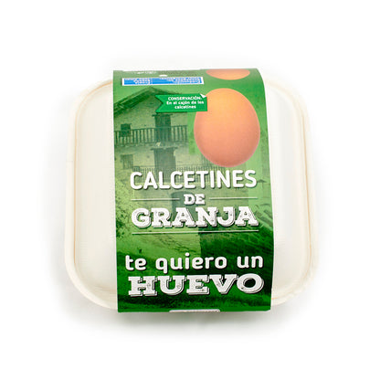 Calcetines - "Te quiero un huevo" 🍳
