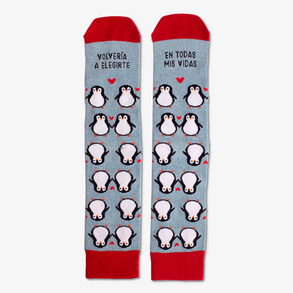 Calcetines UO - "Volvería a elegirte en todas mis vidas" 🐧