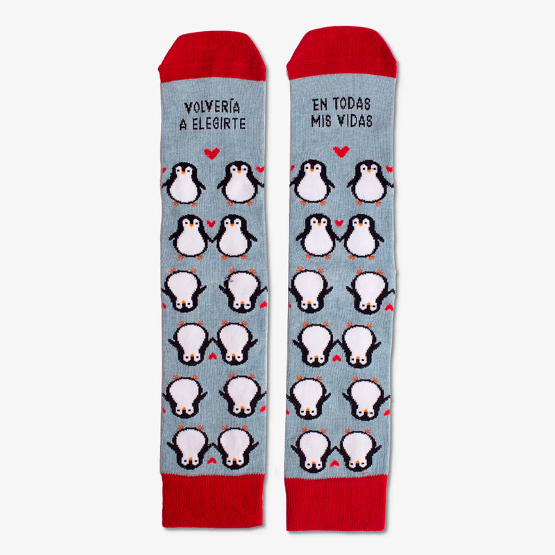 Calcetines UO - "Volvería a elegirte en todas mis vidas" 🐧