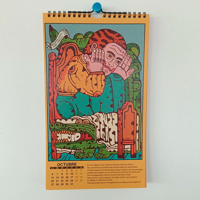 Calendario de pared - Calendario Asís Percales 2025