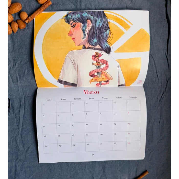 Calendario 2026 - Comer con los ojos