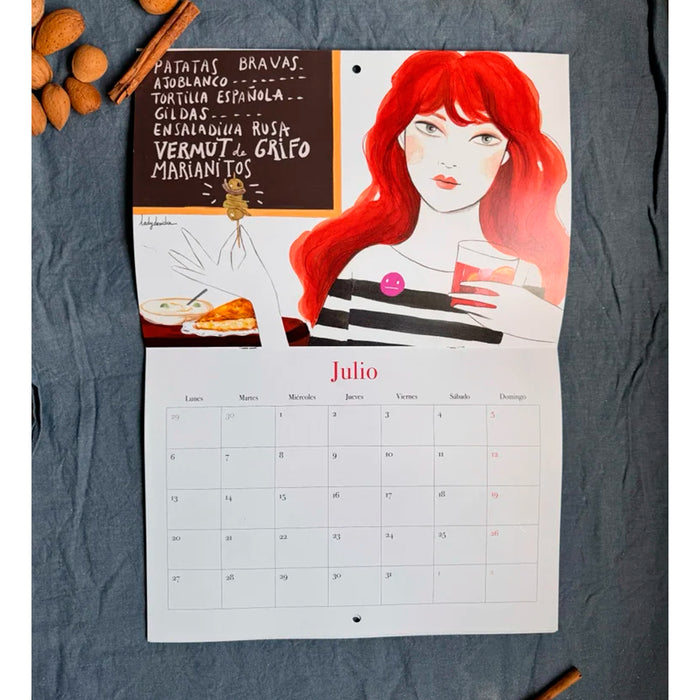 Calendario 2026 - Comer con los ojos