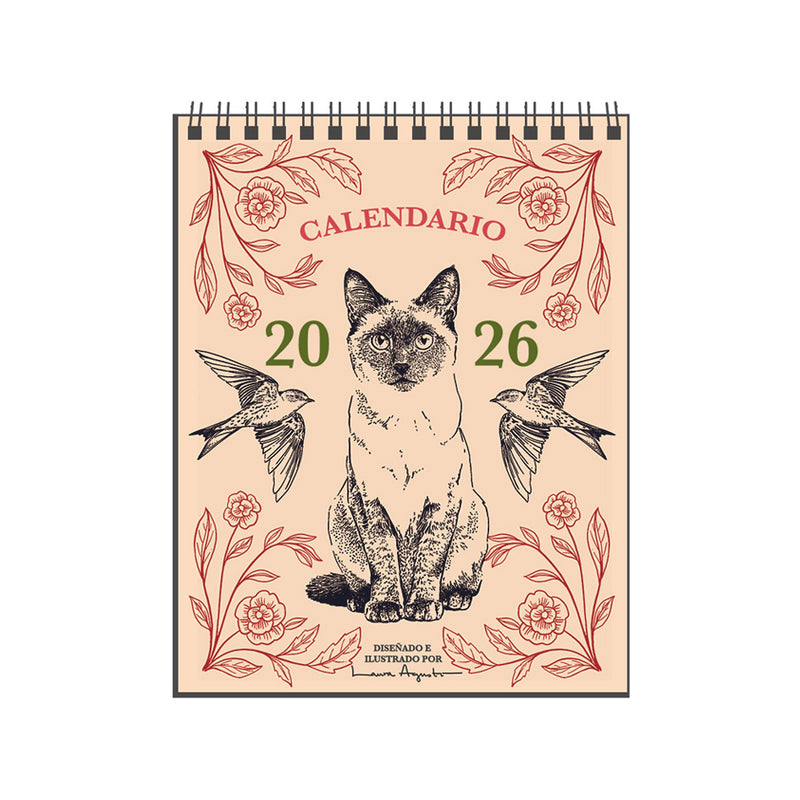 Calendario de Laura Agustí 2026 - Mesa