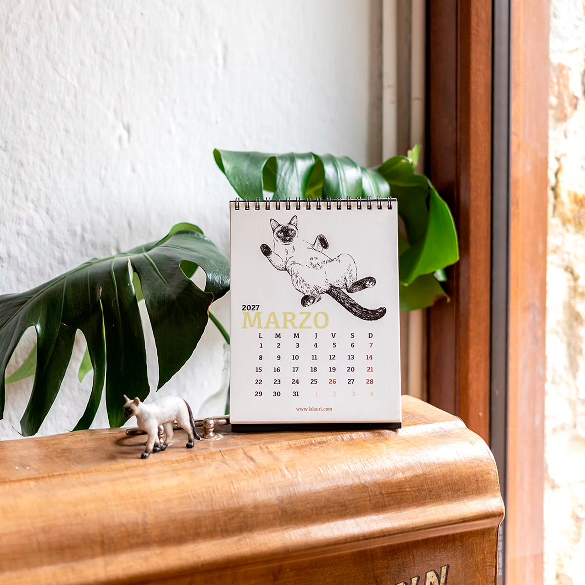 Calendario de Laura Agustí 2027 - Mesa