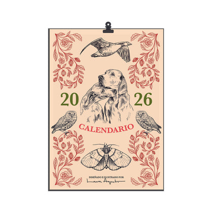 Calendario de Laura Agustí 2026 - Notas