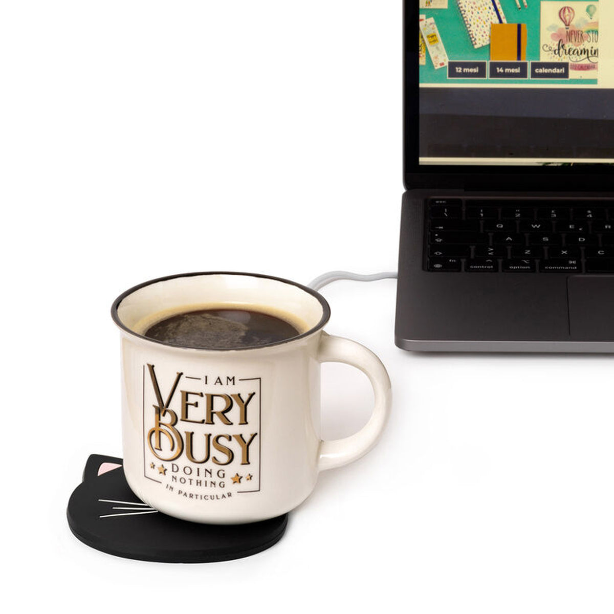 Calentador de Taza USB - Kitty 🐱