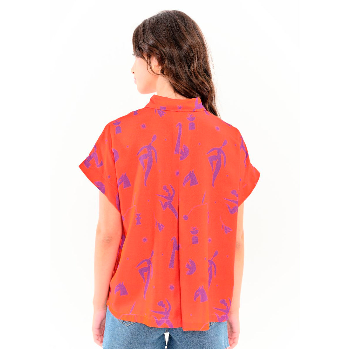 Camisa Béhulah - Jania Rojo