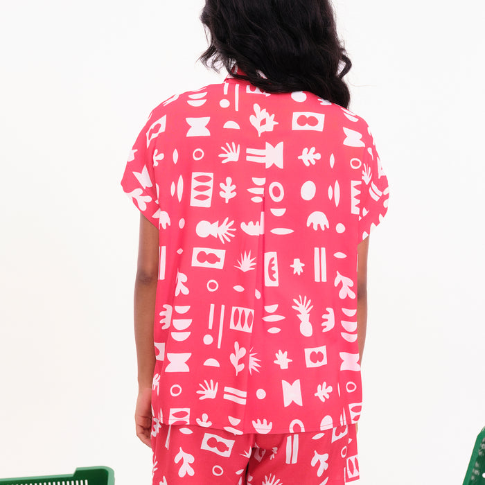 Camisa Béhulah - Jania Rojo