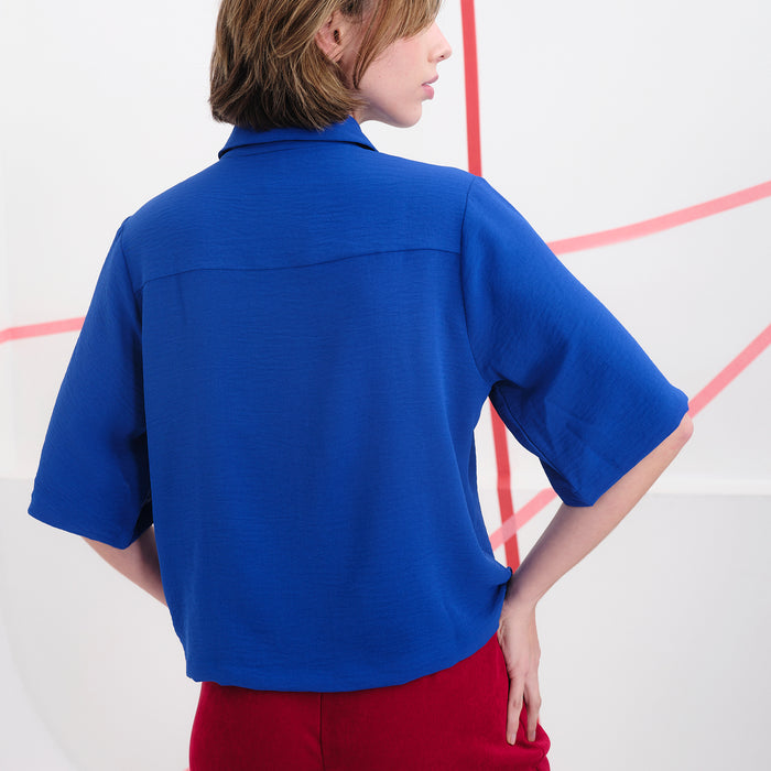 Camisa Béhulah - Jodorowsky Azul Klein