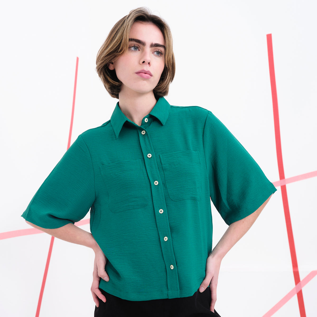Camisa Béhulah - Jodorowsky Verde