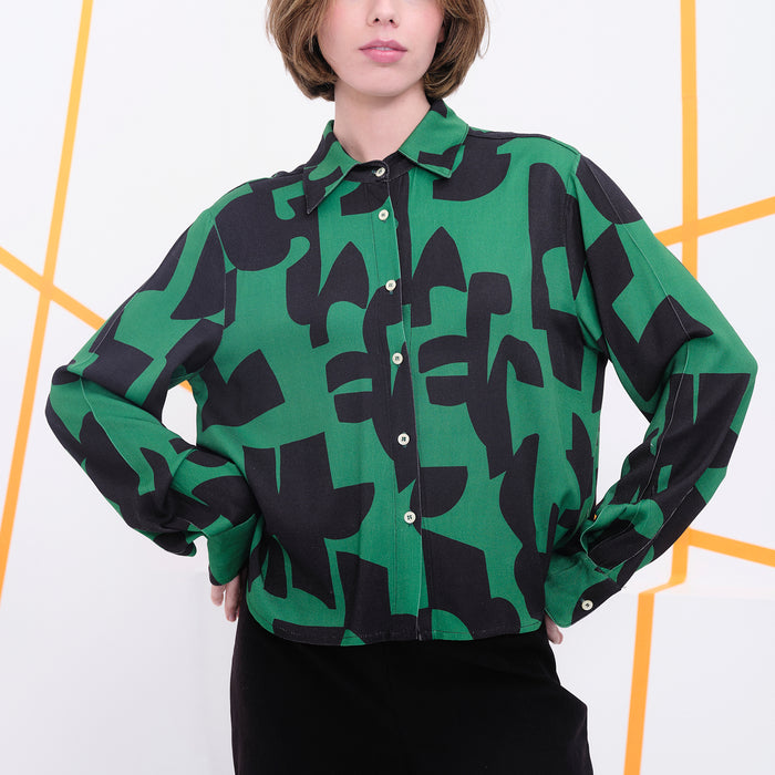 Camisa Béhulah - Kubrick Verde