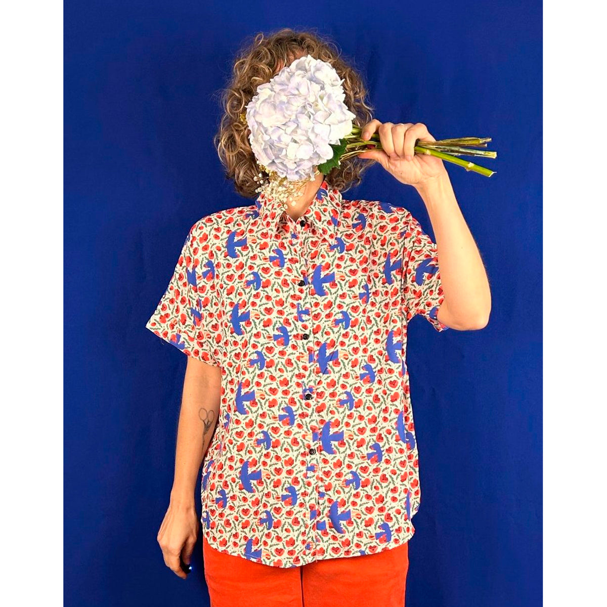Camisa La Compiano - Ober Amapolas