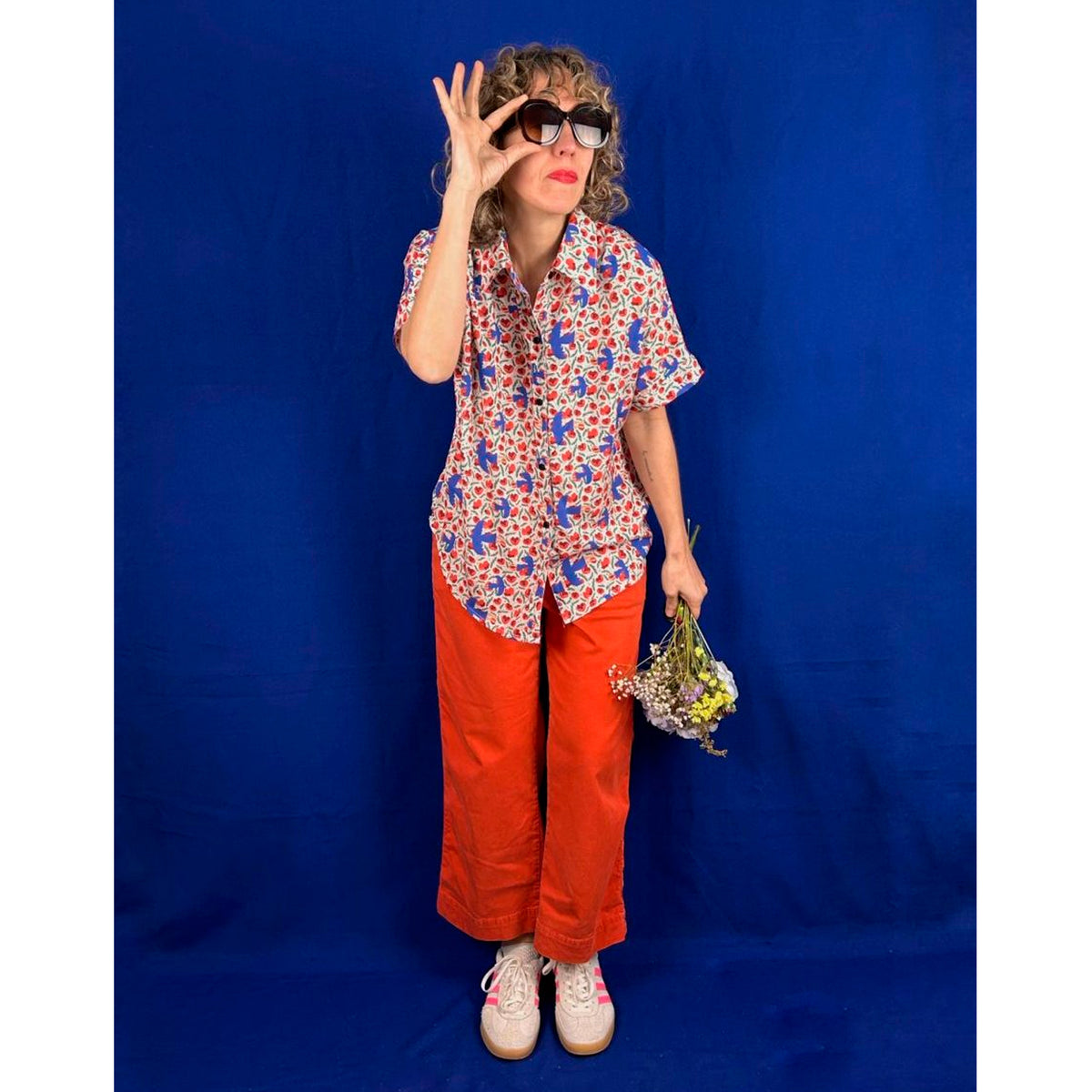 Camisa La Compiano - Ober Amapolas