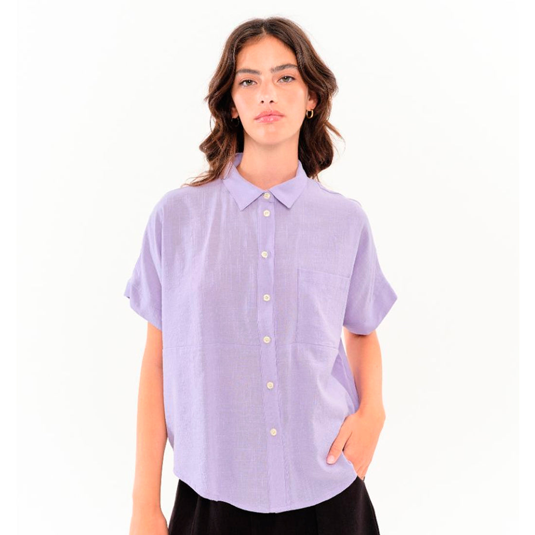 Camisa Béhulah - Sandal Lisa Lila