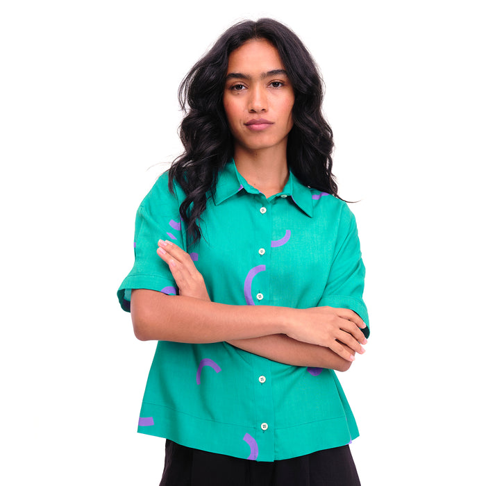 Camisa Béhulah - Sandy Verde