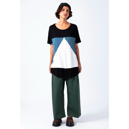 Camiseta Pitagora - Aequilaterus Negro Azul