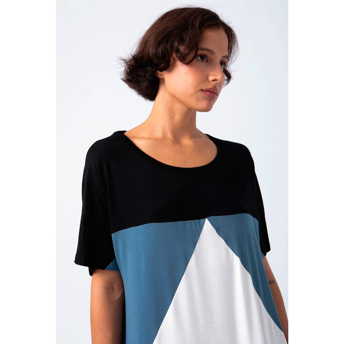 Camiseta Pitagora - Aequilaterus Negro Azul
