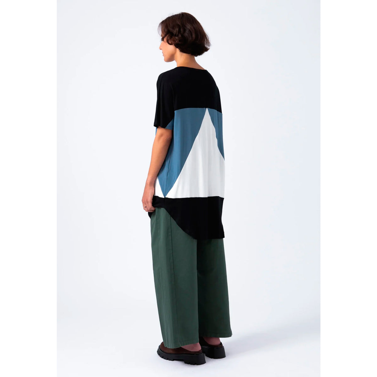 Camiseta Pitagora - Aequilaterus Negro Azul